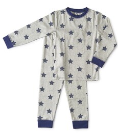pyjama baby boys grey melee star Little Label