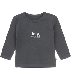 baby tee anthracite world Little Label