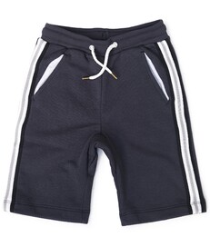 jongens shorts contrast - antraciet - Little Label