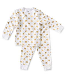 baby pyjama wit tiger Little Label