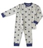 baby schlafanzug - grey melee star 